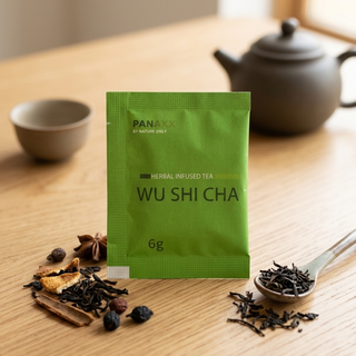 Panaxx - Wu Shi Cha – Traditionele Chinese kruiden thee voor na de maaltijd in Granulaatvorm